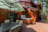 Enjoy the ultimate relaxation in this stunning property featuring a luxurious hot tub.