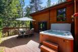 Enjoy the ultimate relaxation in this stunning property featuring a luxurious hot tub.