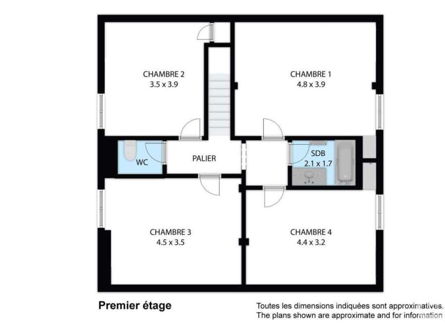 Discover this charming property featuring four bedrooms, perfect for families or those seeking extra space.