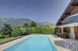 Enjoy the ultimate luxury in this stunning property featuring a private pool and breathtaking mountain views.
