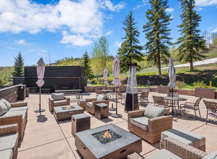 Enjoy the outdoors in style with this stunning patio space.