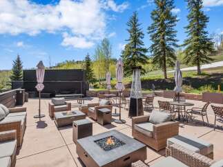 Enjoy the outdoors in style with this stunning patio space.