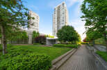 Discover urban living at its finest with this stunning property, featuring modern architecture and lush landscaping.