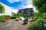 Enjoy the luxury of outdoor living with this stunning property featuring a rooftop terrace.