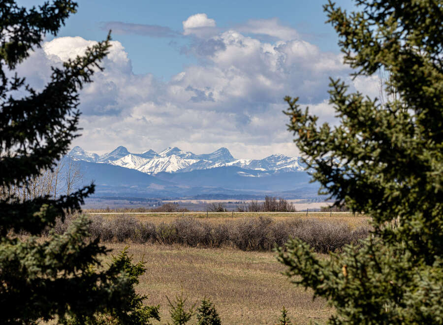 Nestled amidst the majestic mountain range, this property offers breathtaking views and a serene atmosphere.