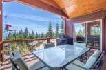 Enjoy breathtaking mountain views from this stunning property! This home features a spacious deck with a glass-top table, perfect for outdoor dining and relaxation.