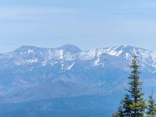 Explore the breathtaking mountain views from this stunning property.