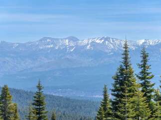 Experience breathtaking mountain views from this stunning property.