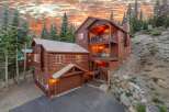 Discover your dream mountain retreat in this stunning log cabin home.
