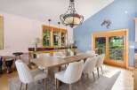 Step into luxury with this stunning dining room, perfect for hosting memorable gatherings.