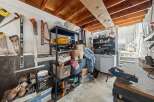 This workshop offers a functional space for various projects.