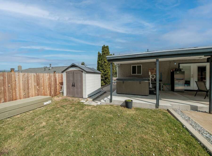 Enjoy outdoor living at its finest with this property's inviting backyard.