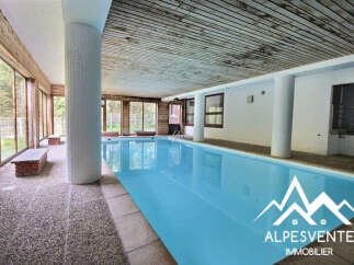 Immerse yourself in luxury with this stunning indoor swimming pool, perfect for year-round enjoyment.