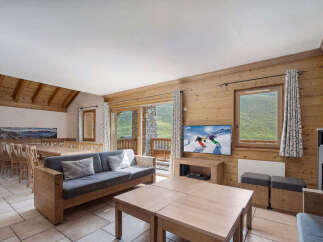 Experience the charm of this cozy living space, perfect for relaxation and entertainment.