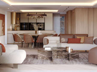 Experience luxury living in this stunning property featuring a modern interior design.