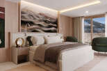 Experience luxury and comfort in this stunning bedroom.