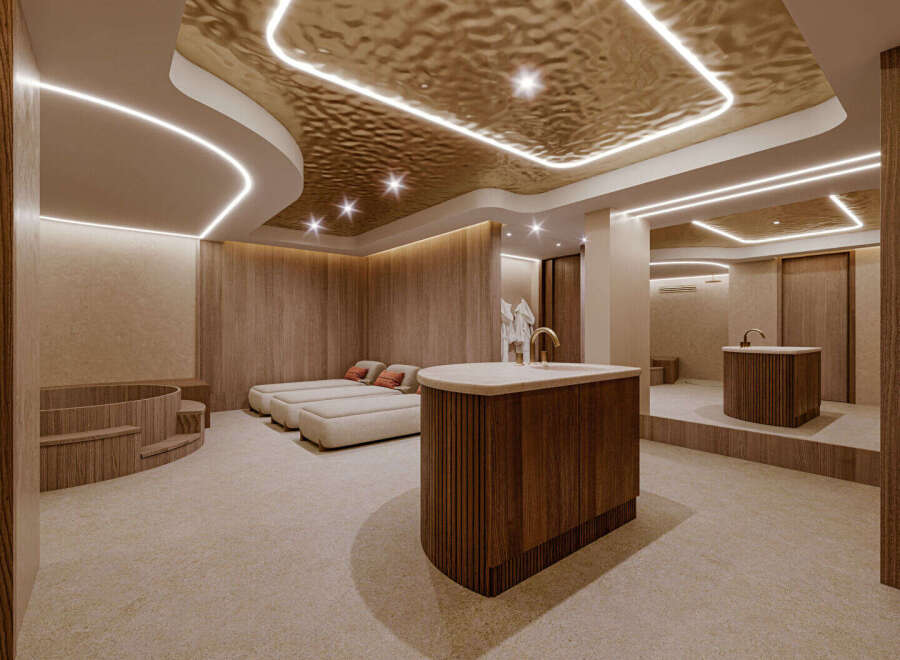 Step into a world of tranquility and luxury with this spa-like retreat.