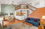 This stunning property boasts a unique layout with a loft area, perfect for a home office or additional living space.