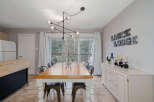 Step into this inviting dining room, perfect for hosting gatherings.