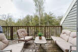 Enjoy the tranquility of this outdoor space, perfect for relaxation and entertaining.