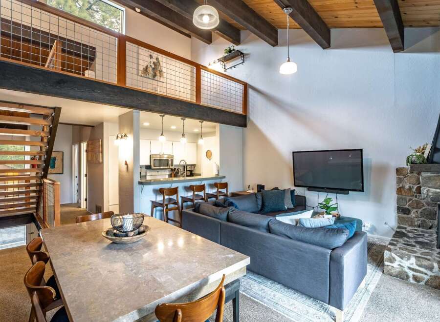 Discover the perfect blend of modern design and rustic charm in this stunning property.