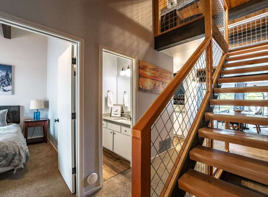 Step into this stunning property and be captivated by its unique design.