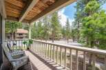 Enjoy the serene views from this charming property's balcony, perfect for morning coffee or evening relaxation.