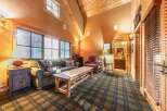Step into rustic elegance with this inviting living space.