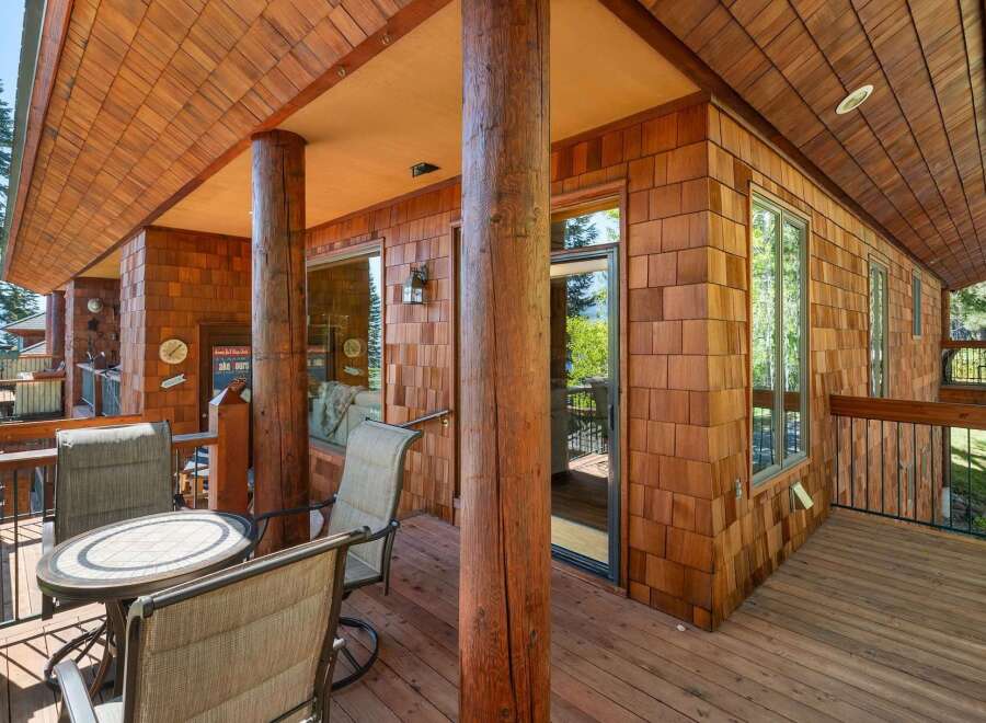 Enjoy the tranquility of this stunning property featuring a beautifully designed deck.