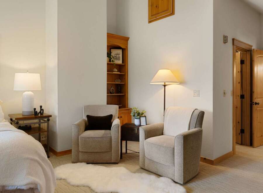 Discover the epitome of comfort and style in this inviting living space.