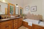 Discover the epitome of luxury in this stunning bathroom.