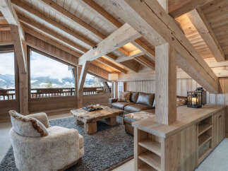Experience the epitome of alpine luxury in this stunning chalet.
