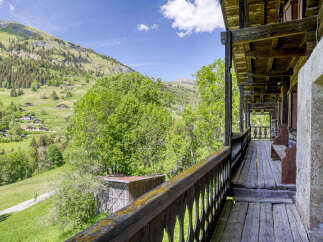 Experience the tranquility of mountain living in this charming property.