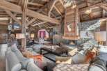 Experience luxury living in this stunning chalet, boasting a rustic yet elegant design.