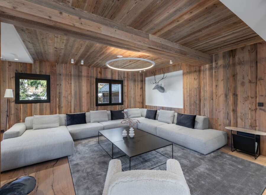 Experience rustic elegance in this stunning living space.