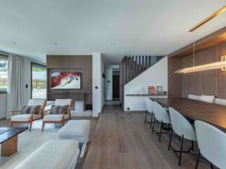 Experience luxury living in this stunning property, featuring a modern interior design with a cozy ambiance.