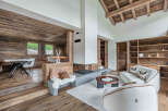 Experience the epitome of rustic luxury in this stunning chalet-style home.