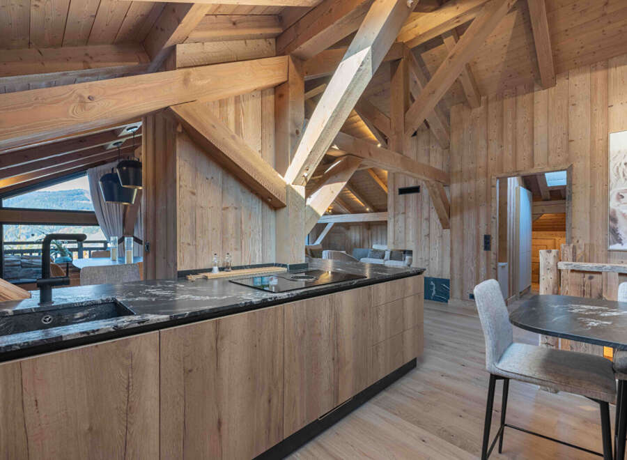 Experience the epitome of rustic luxury in this stunning property.