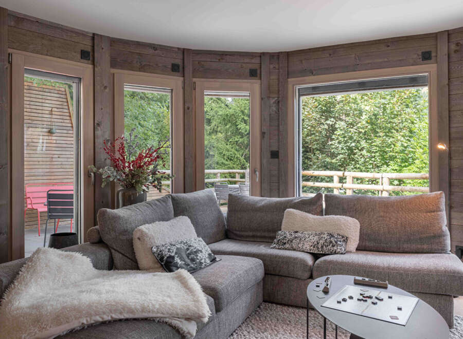 Experience the epitome of comfort and style in this stunning living room.