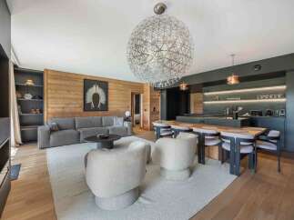 Experience luxury living in this stunning property, featuring a modern open-plan design.