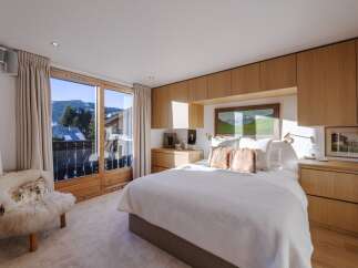 Experience the epitome of luxury in this stunning bedroom.