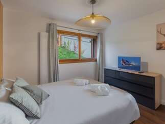Experience the epitome of comfort in this inviting bedroom.