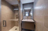 Step into modern elegance with this beautifully designed bathroom.