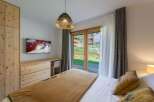 Experience the epitome of comfort and style in this beautifully designed bedroom.