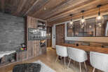 Experience rustic elegance in this stunning property, featuring a beautifully designed living space.