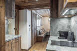 Step into this stunning kitchen, a perfect blend of rustic charm and modern design.