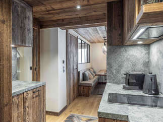 Step into this stunning kitchen, a perfect blend of rustic charm and modern design.