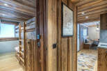 Step into rustic elegance with this stunning property, showcasing exquisite wooden paneling and a cozy, inviting atmosphere.