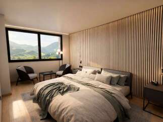 Experience the epitome of comfort and style in this stunning bedroom.