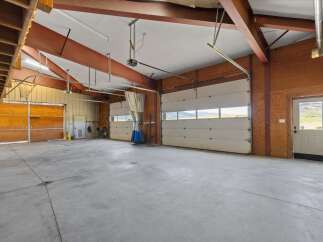 This spacious property boasts a large open interior, perfect for various uses.
